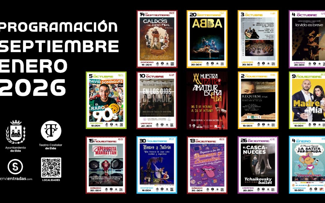 Danza, musicales, teatro y humor en la nueva programación del Teatro Castelar