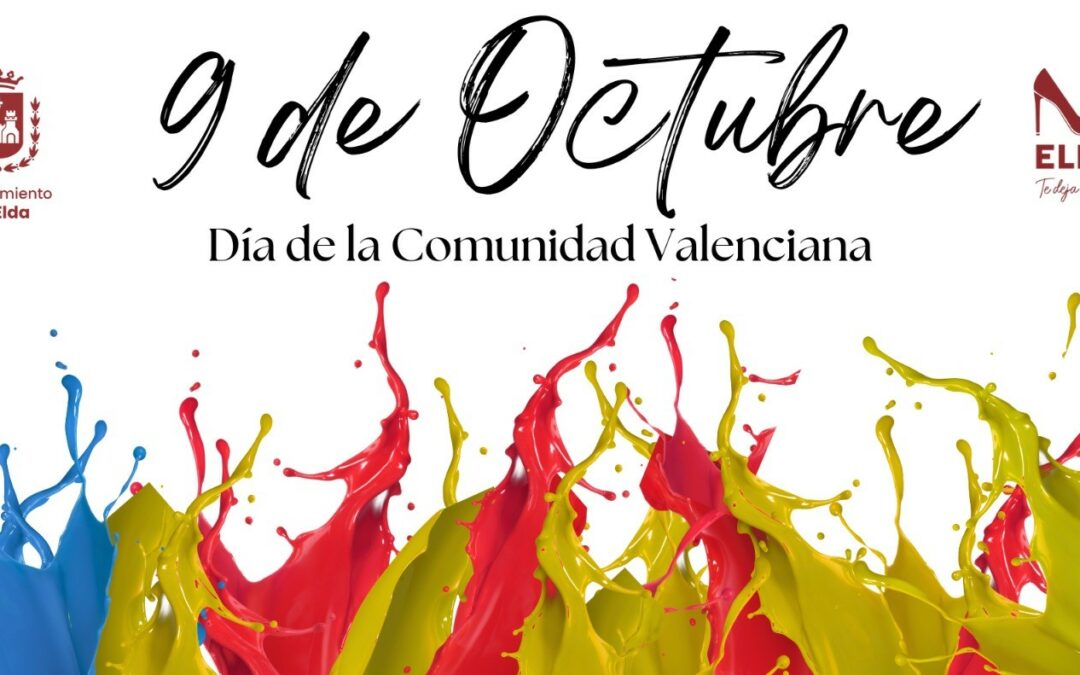 Celebra el 9 de Octubre en Elda con Correfocs, Gigantes y Cabezudos e hinchables para los más pequeños.