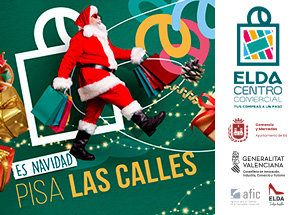 Es Navidad. Pisa las calles