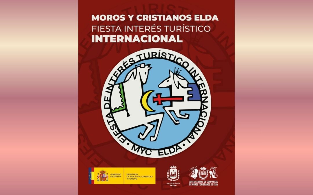 Los Moros y Cristianos de Elda reciben el distintivo de Fiesta de Interés Turístico Internacional