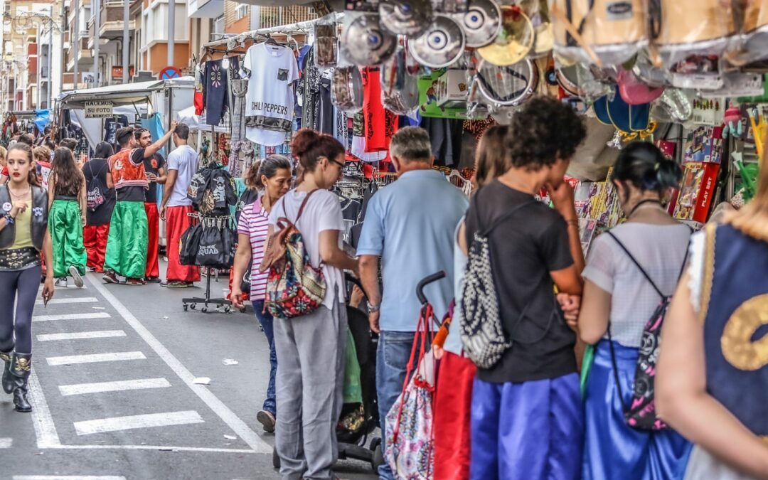 El mercadillo Zoco regresa a Elda para sus fiestas