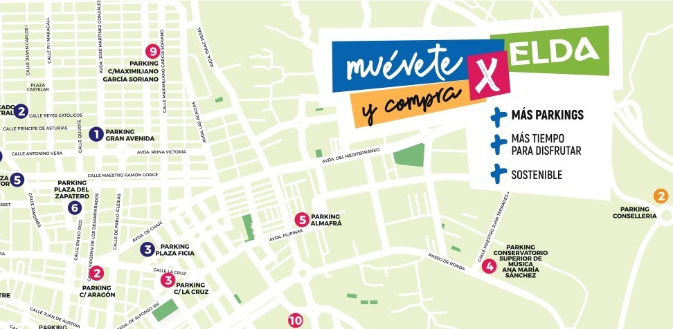 ¡Muévete por Elda y compra!